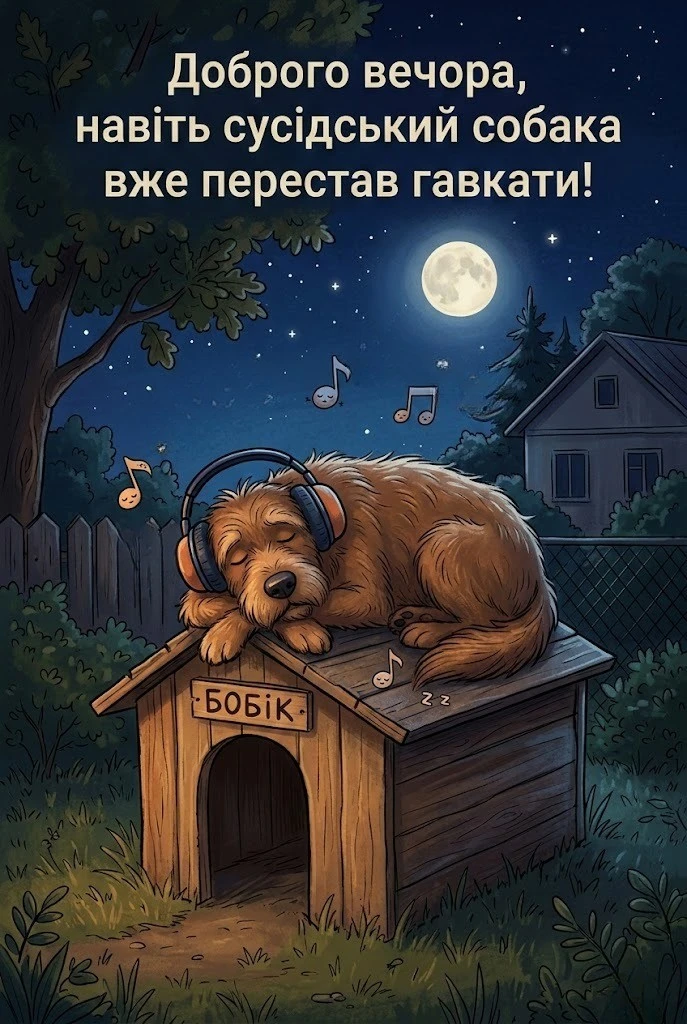 Доброго тихого вечора: картинки українською для душевного спокою та затишку