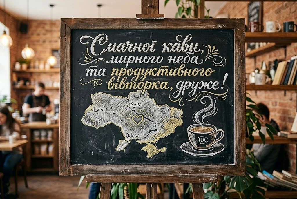 Доброго ранку вівторка: найкраща добірка листівок з гумором по-українськи
