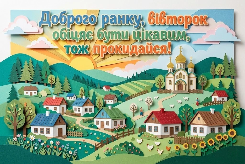 Доброго ранку вівторка: найкраща добірка листівок з гумором по-українськи