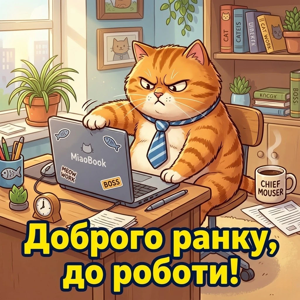 Доброго ранку та мирного дня: мотивація на роботу та душевні побажання