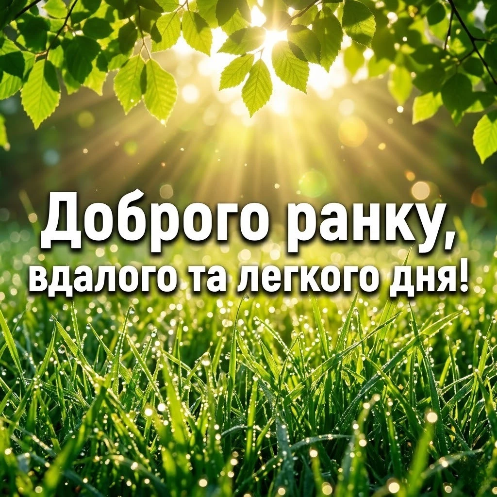 Доброго ранку та мирного дня: мотивація на роботу та душевні побажання