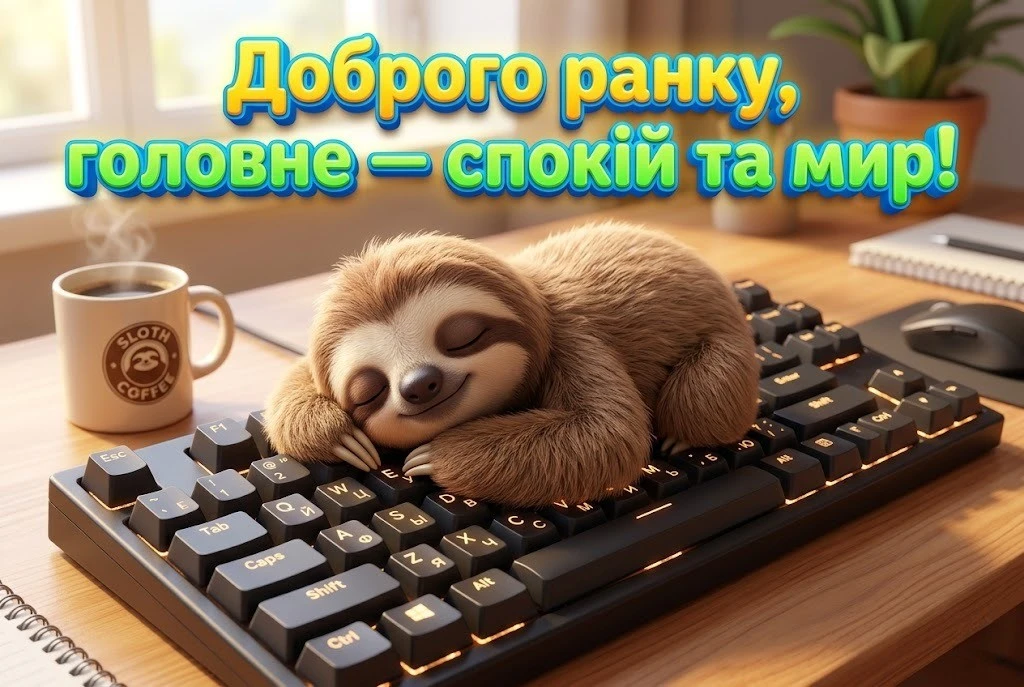 Доброго ранку та мирного дня: мотивація на роботу та душевні побажання