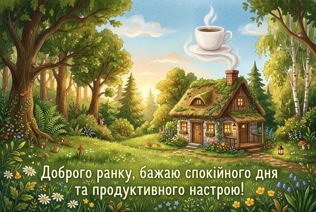 Доброго ранку та мирного дня: мотивація на роботу та душевні побажання