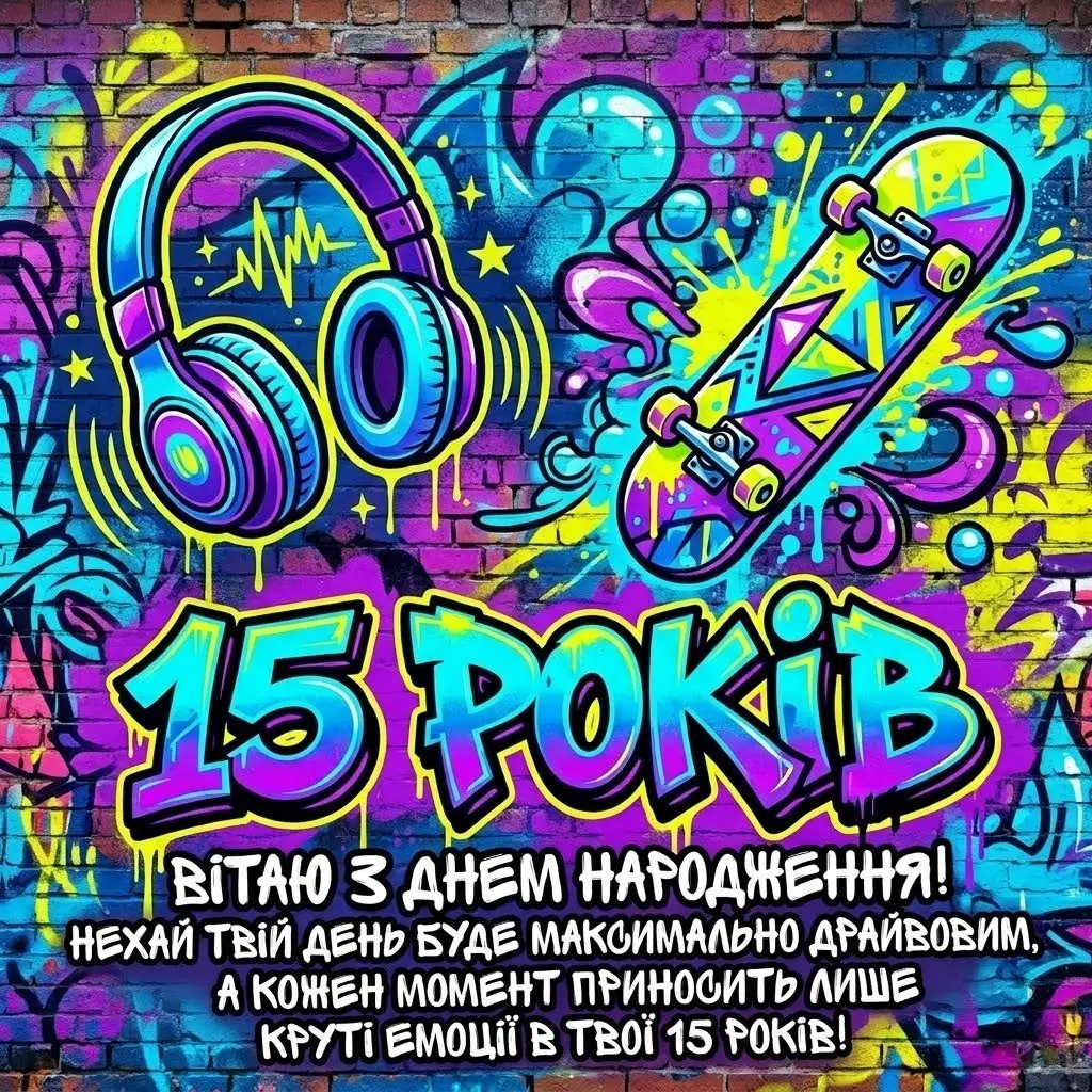 Привітання з днем народження на 15 років: найкращі побажання у віршах та прозі