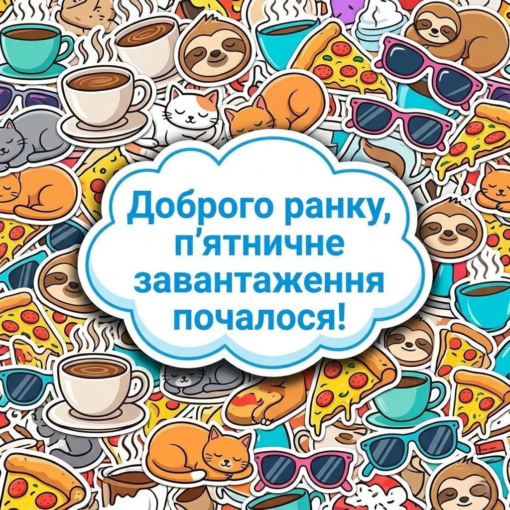Доброго ранку п’ятниці: сучасний гумор та прикольні листівки для чудового настрою