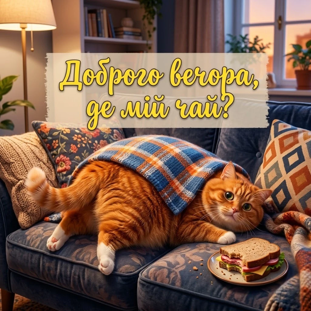 Доброго вечора та мирної ночі: сучасні картинки для душевного спокою