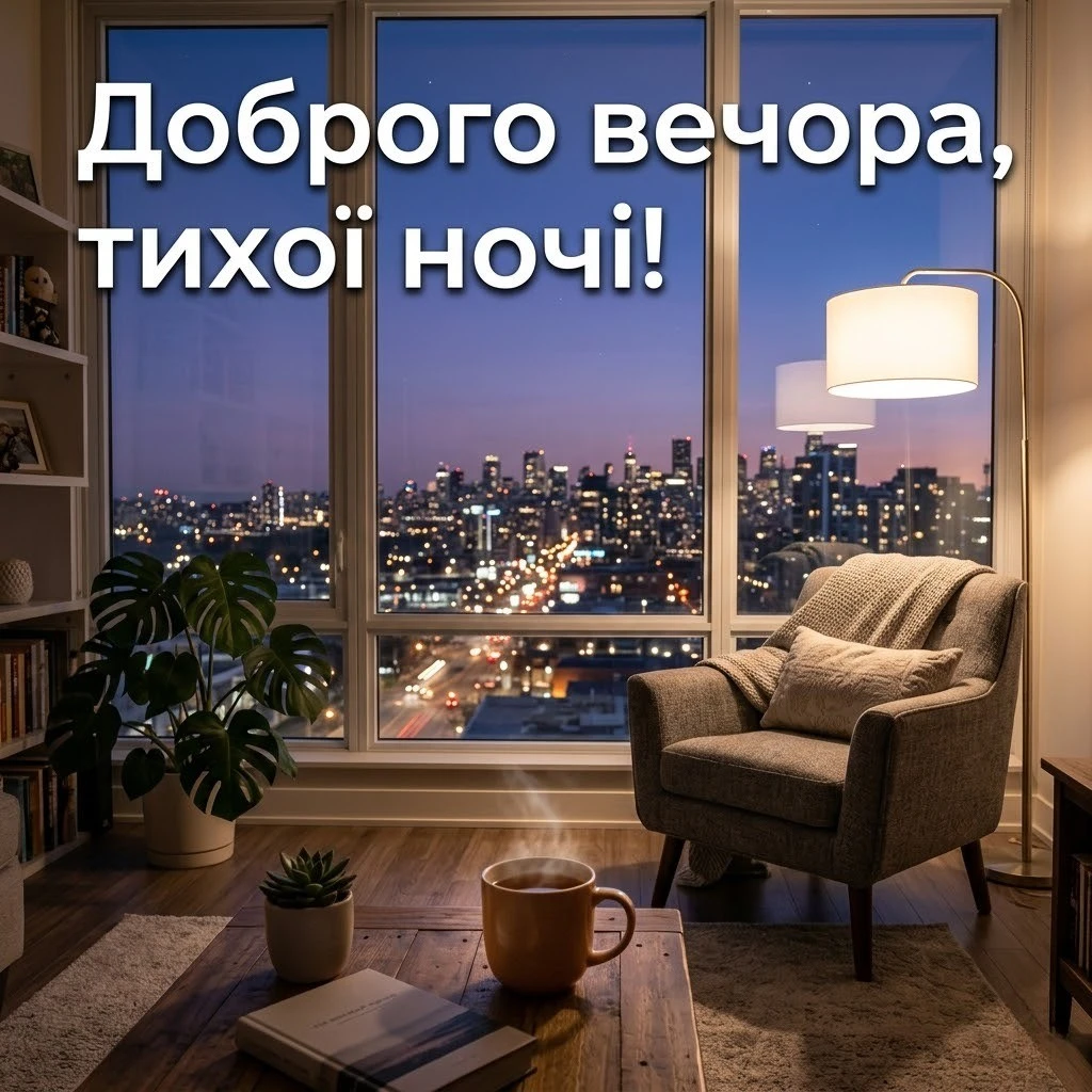 Доброго вечора та мирної ночі: сучасні картинки для душевного спокою