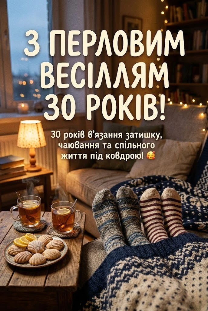 Привітання з 30-річчям весілля: найкращі побажання у віршах та прозі