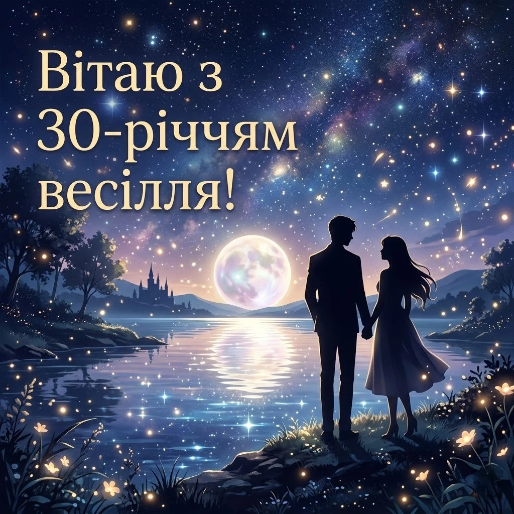 Привітання з 30-річчям весілля: найкращі побажання у віршах та прозі