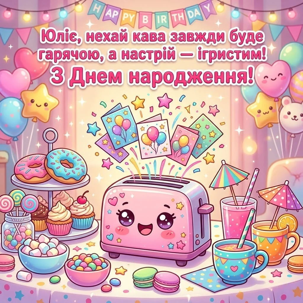Юлія, з днем народження: найтепліші вітання та щирі побажання