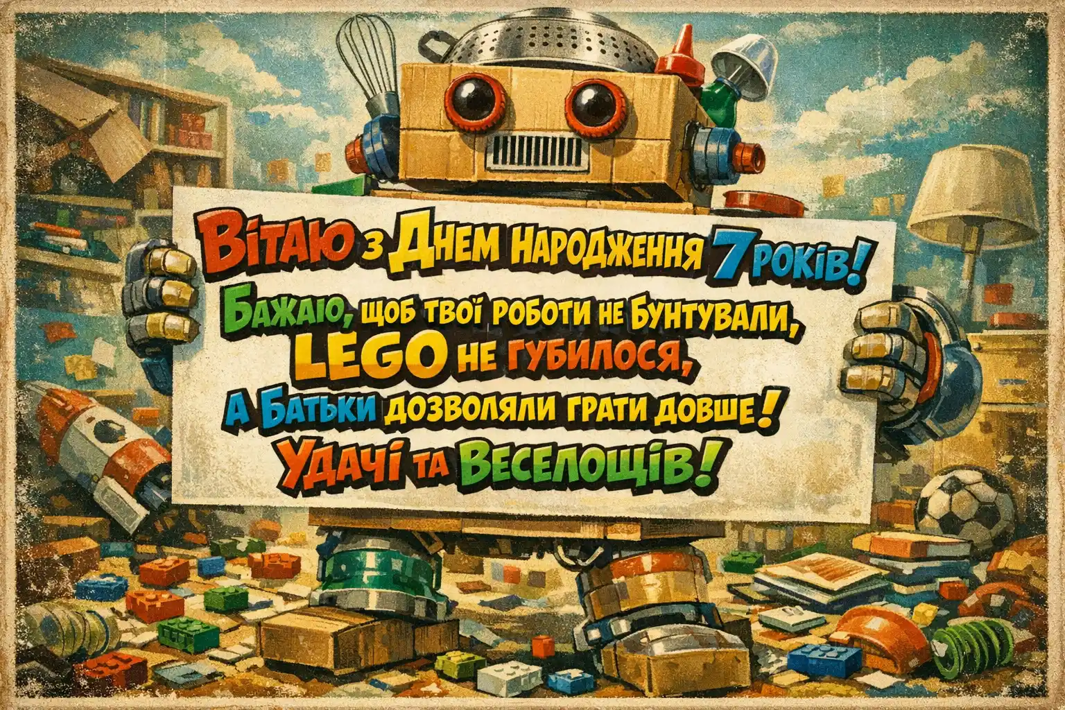 Найкращі привітання з 7-річчям для хлопчика: вірші та проза