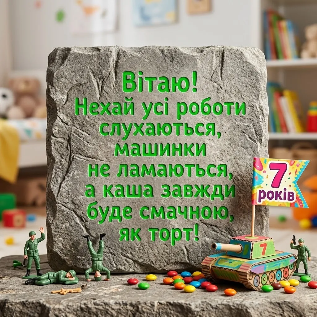 Найкращі привітання з 7-річчям для хлопчика: вірші та проза