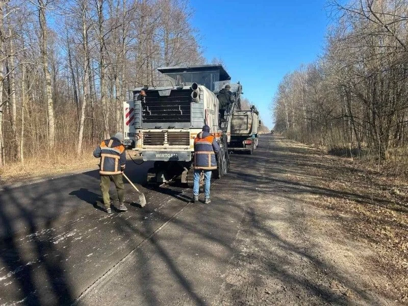 На Волині прискорили ремонт доріг: за тиждень оновили понад 25 тисяч квадратних метрів покриття