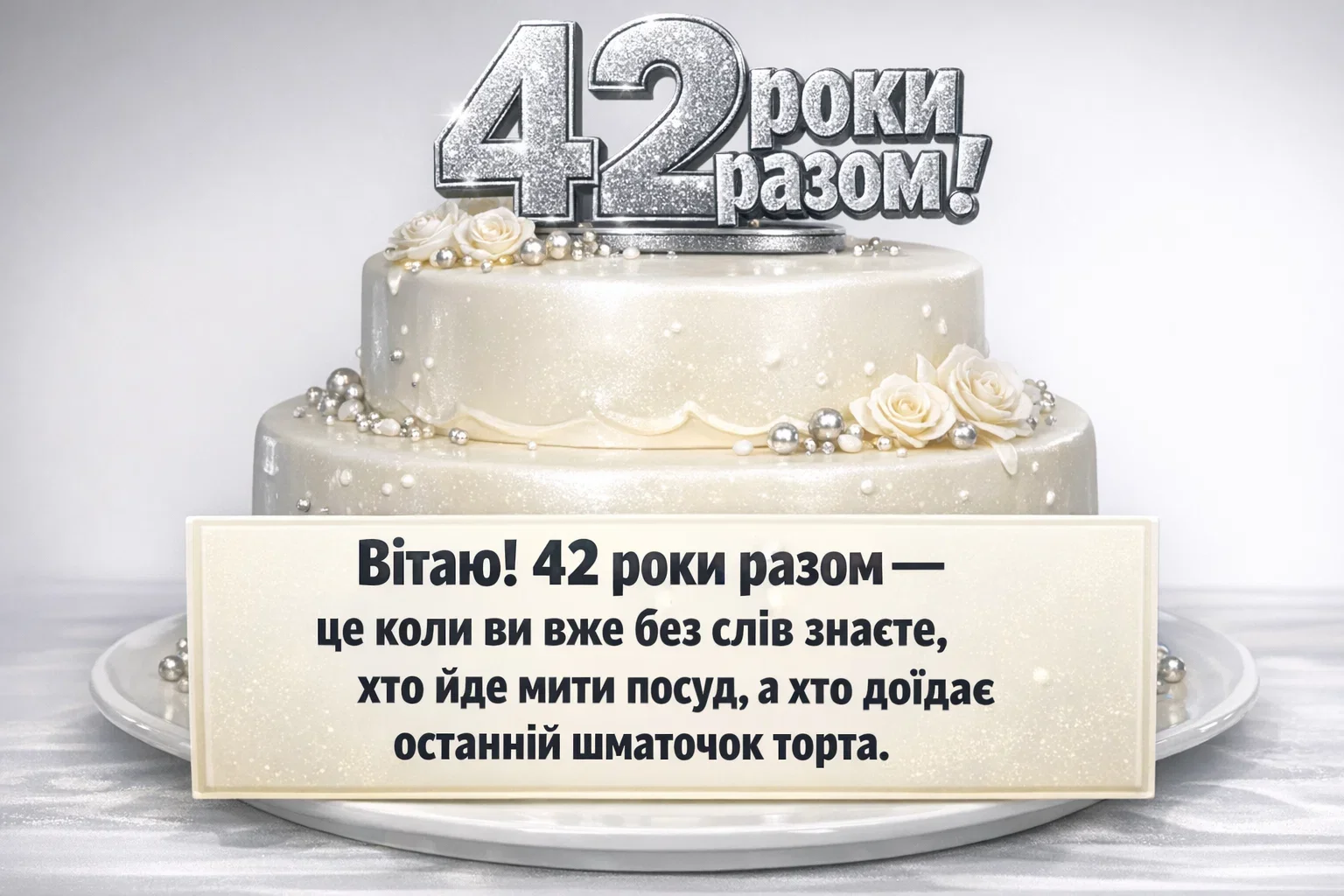 Перламутрове весілля: найтепліші слова привітання на 42-річчя шлюбу