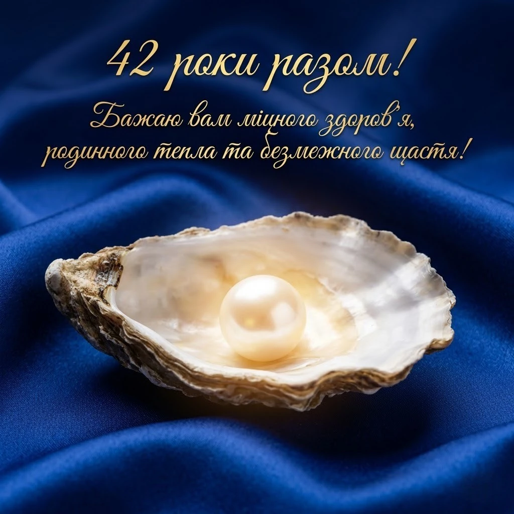 Перламутрове весілля: найтепліші слова привітання на 42-річчя шлюбу