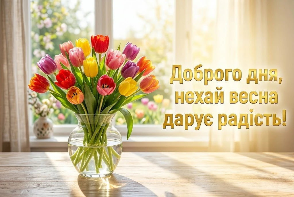 Доброго дня: чарівні весняні фото та листівки для настрою в Україні