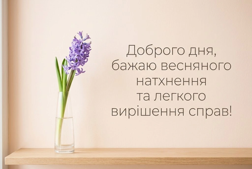 Доброго дня: чарівні весняні фото та листівки для настрою в Україні