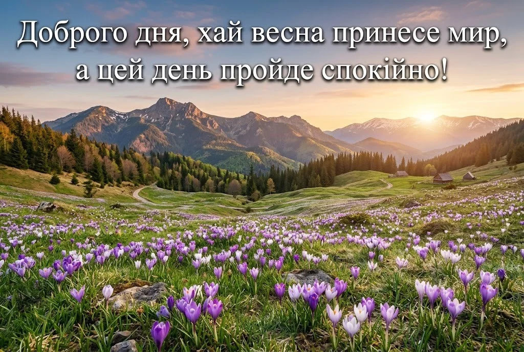 Доброго дня: чарівні весняні фото та листівки для настрою в Україні