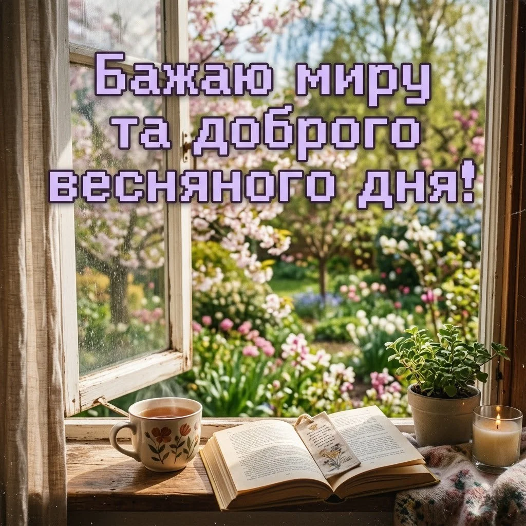 Доброго дня: чарівні весняні фото та листівки для настрою в Україні