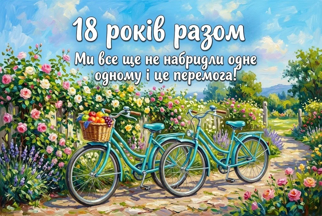 Бірюзова річниця: збірка найтепліших побажань з 18-річчям шлюбу