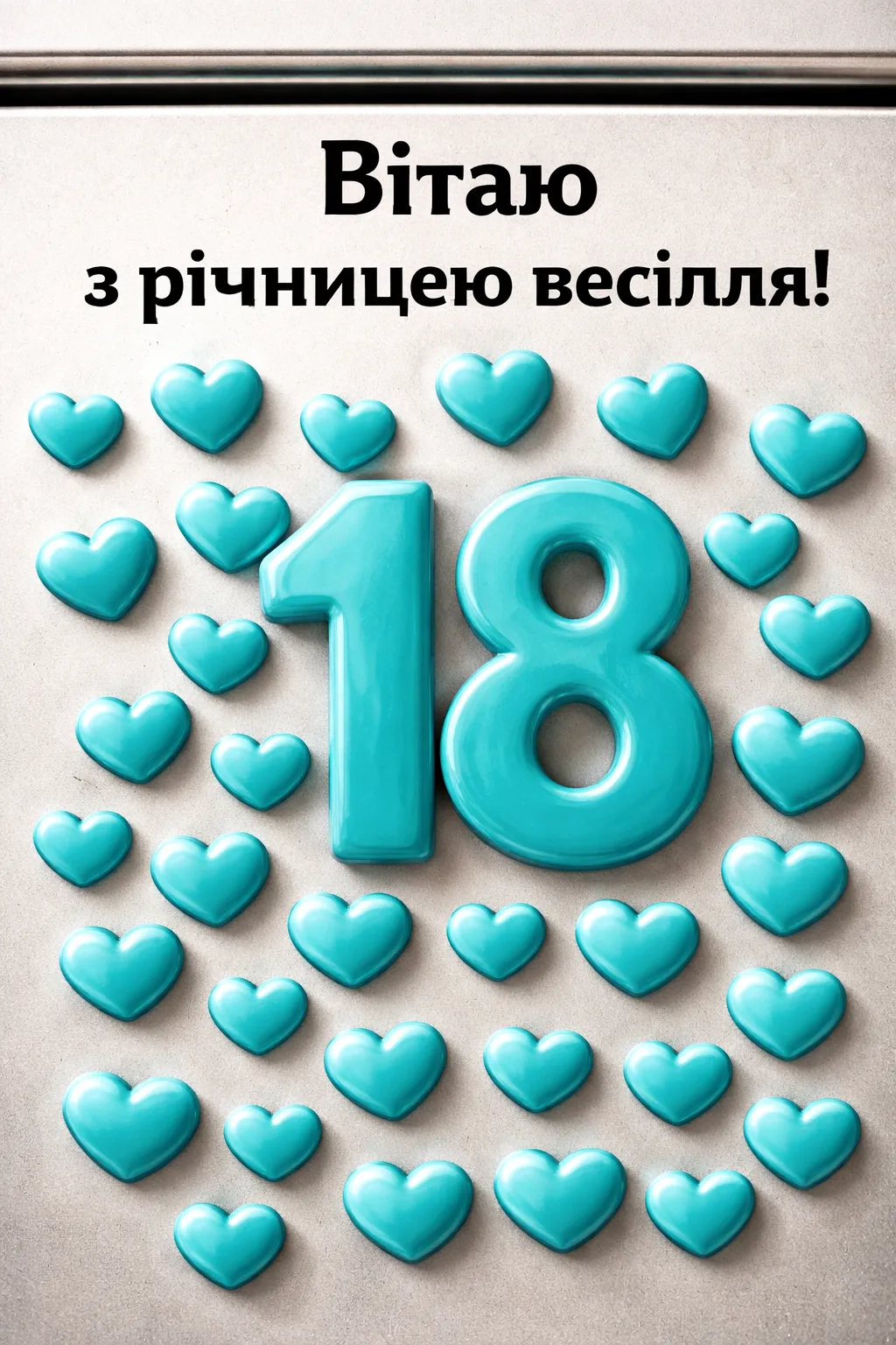 Бірюзова річниця: збірка найтепліших побажань з 18-річчям шлюбу