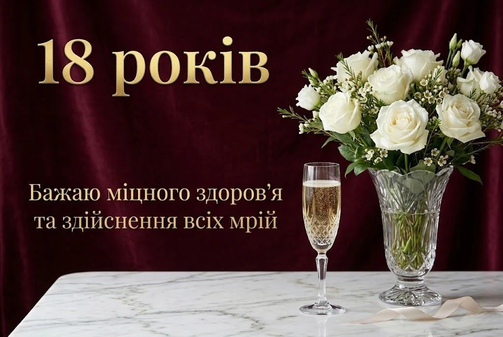 Привітання з 18-річчям дівчині: підбірка щирих слів до особливого свята