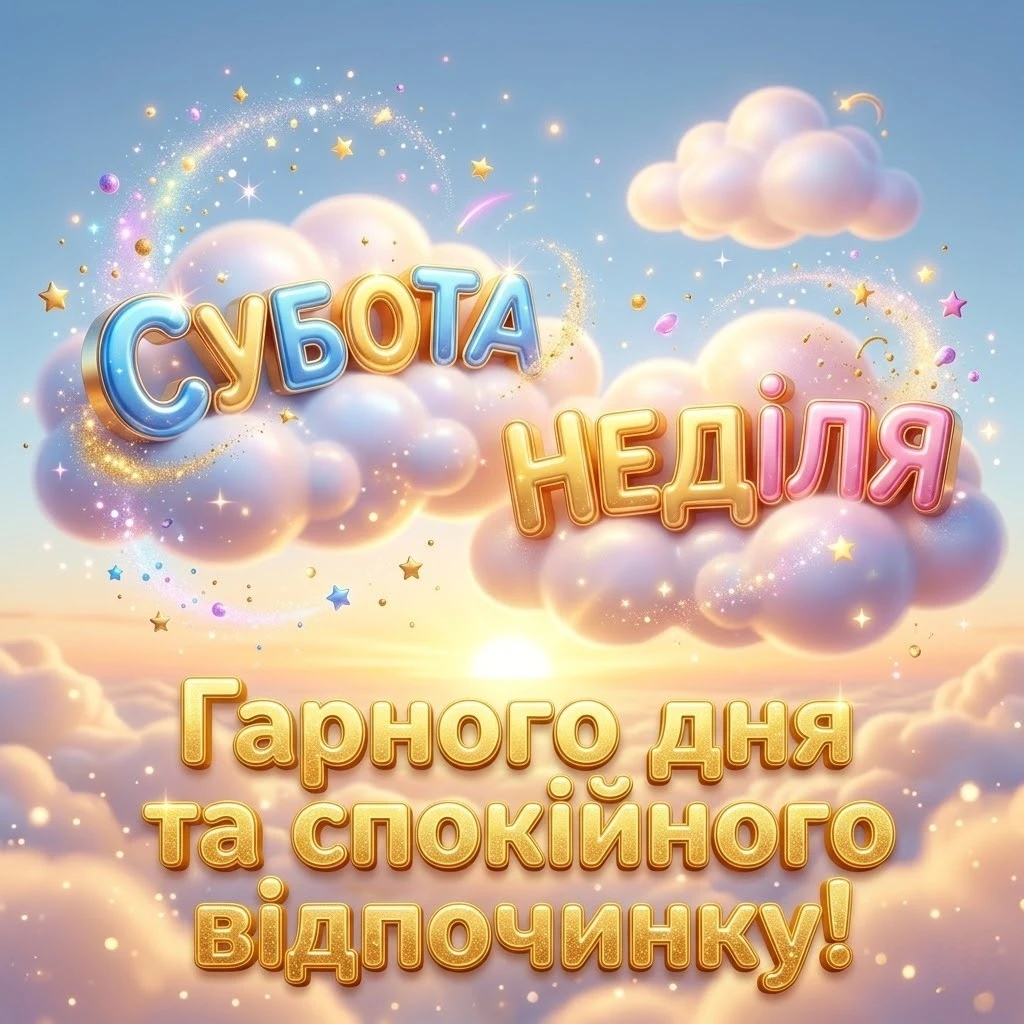 Доброго ранку та гарного дня: оригінальні сучасні привітання на вихідні