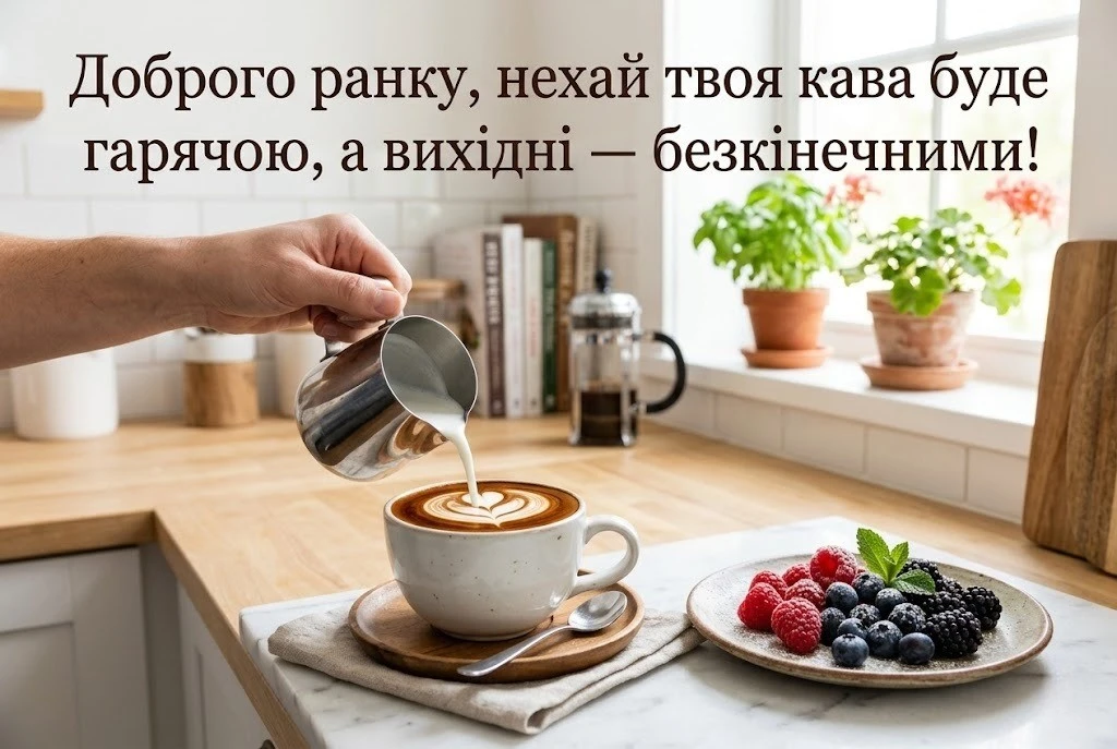 Доброго ранку та гарного дня: оригінальні сучасні привітання на вихідні