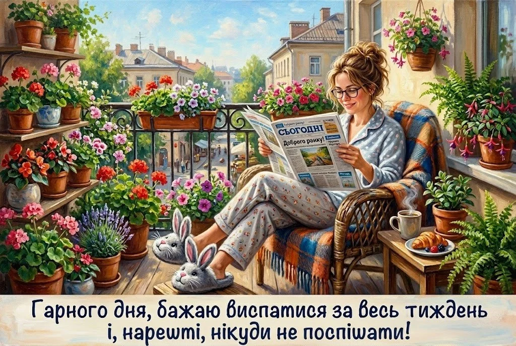 Доброго ранку та гарного дня: оригінальні сучасні привітання на вихідні
