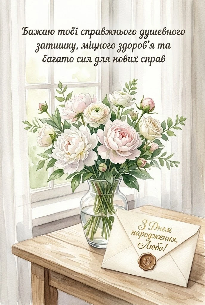 Найкращі привітання з днем народження для Люби: вірші, проза та листівки