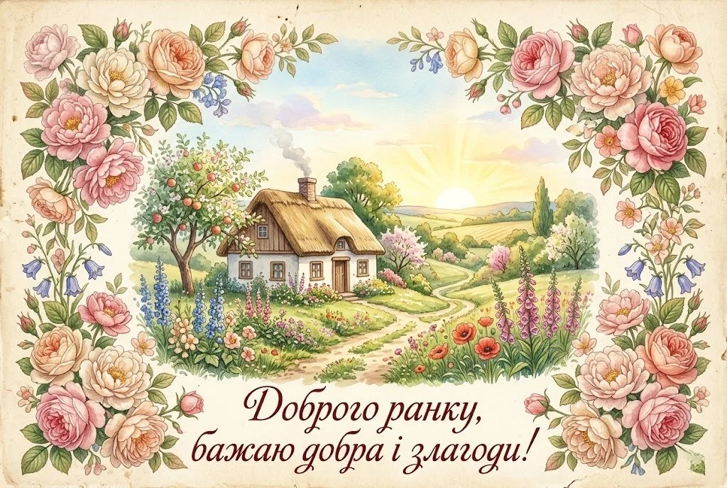 Доброго ранку та мирного дня: найкращі картинки та душевні листівки для настрою в Україні