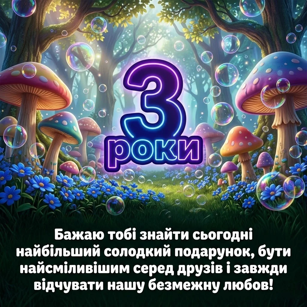 Привітання з днем народження для хлопчика на 3 роки: теплі слова для маленького джентльмена