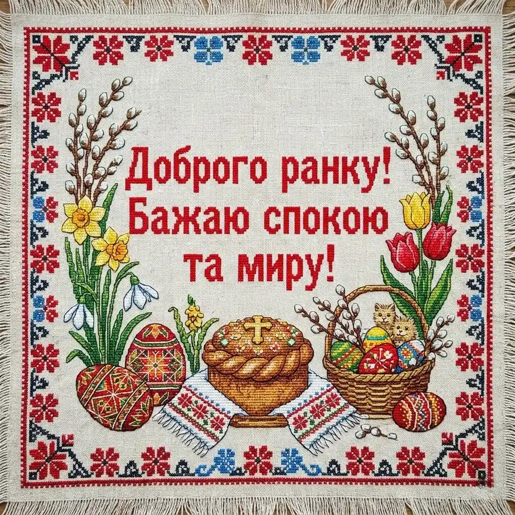Доброго ранку та вітання з Великоднем: найкращі листівки для всієї України
