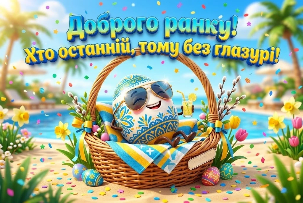Доброго ранку та вітання з Великоднем: найкращі листівки для всієї України