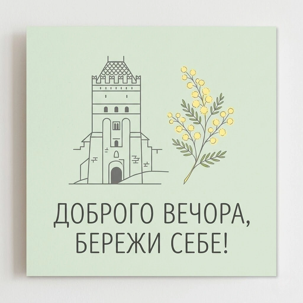 Доброго весняного вечора: сучасні картинки та листівки з краєвидами Луцька