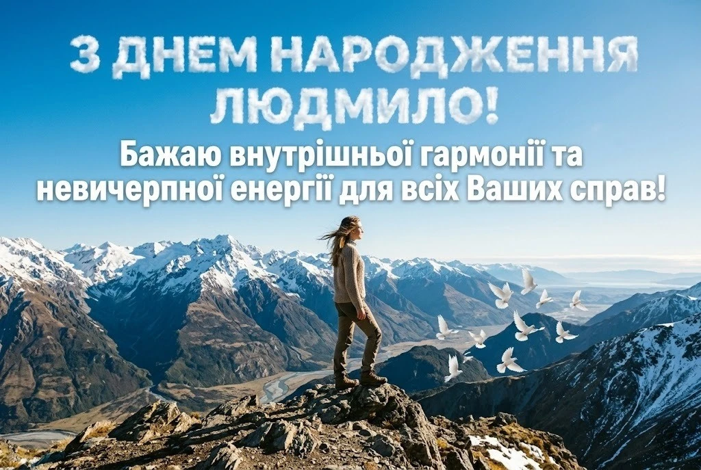 Найкращі привітання з днем народження для Людмили: вірші та проза