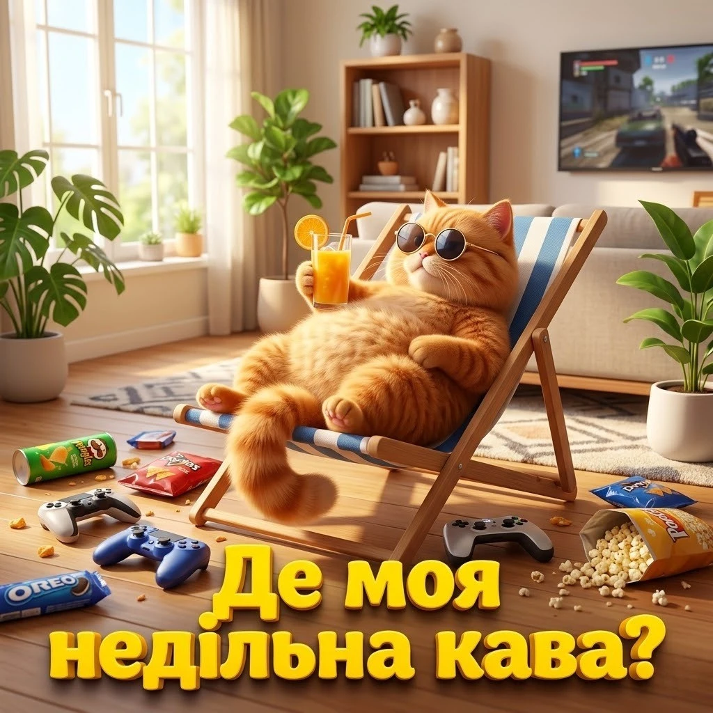 Доброго недільного ранку: сучасні прикольні картинки для найкращого настрою