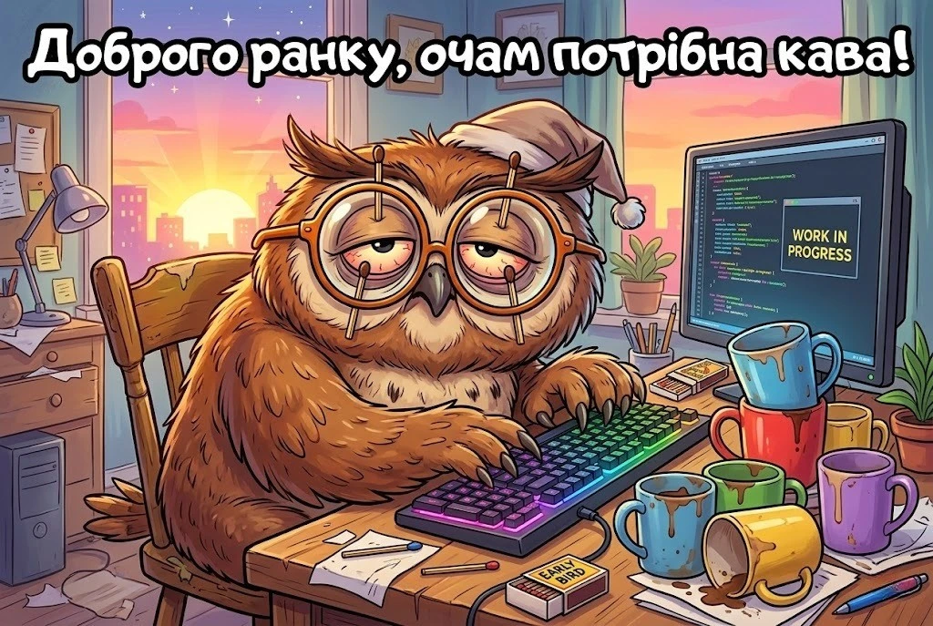 Доброго ранку: прикольні картинки для гарного настрою, коли знову на роботу