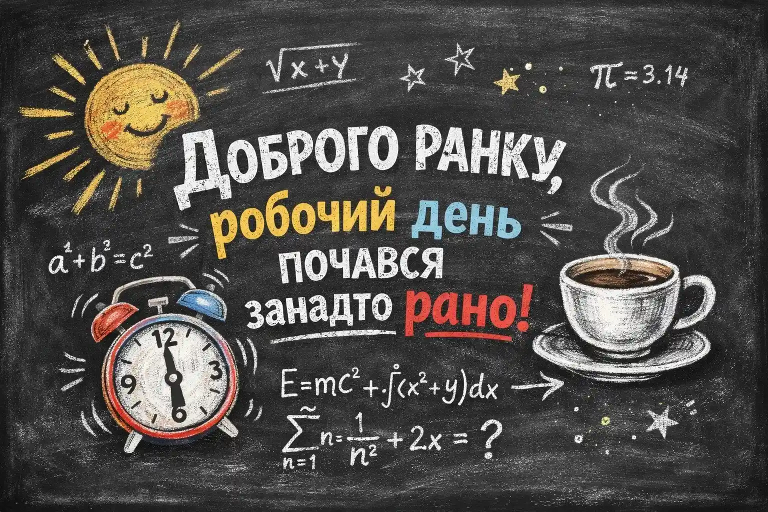 Доброго ранку: прикольні картинки для гарного настрою, коли знову на роботу
