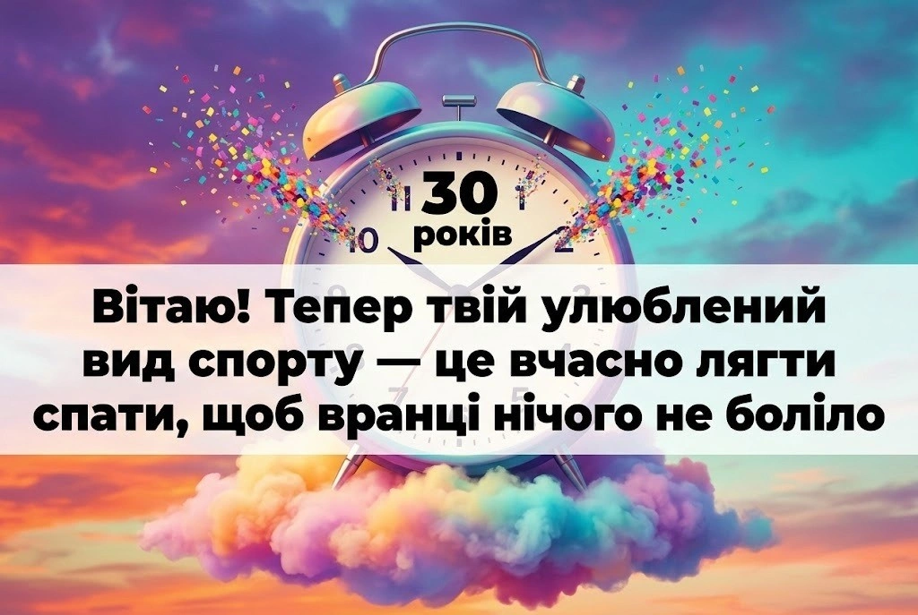 Привітання з днем народження на ювілей 30 років: найкращі побажання у прозі та віршах