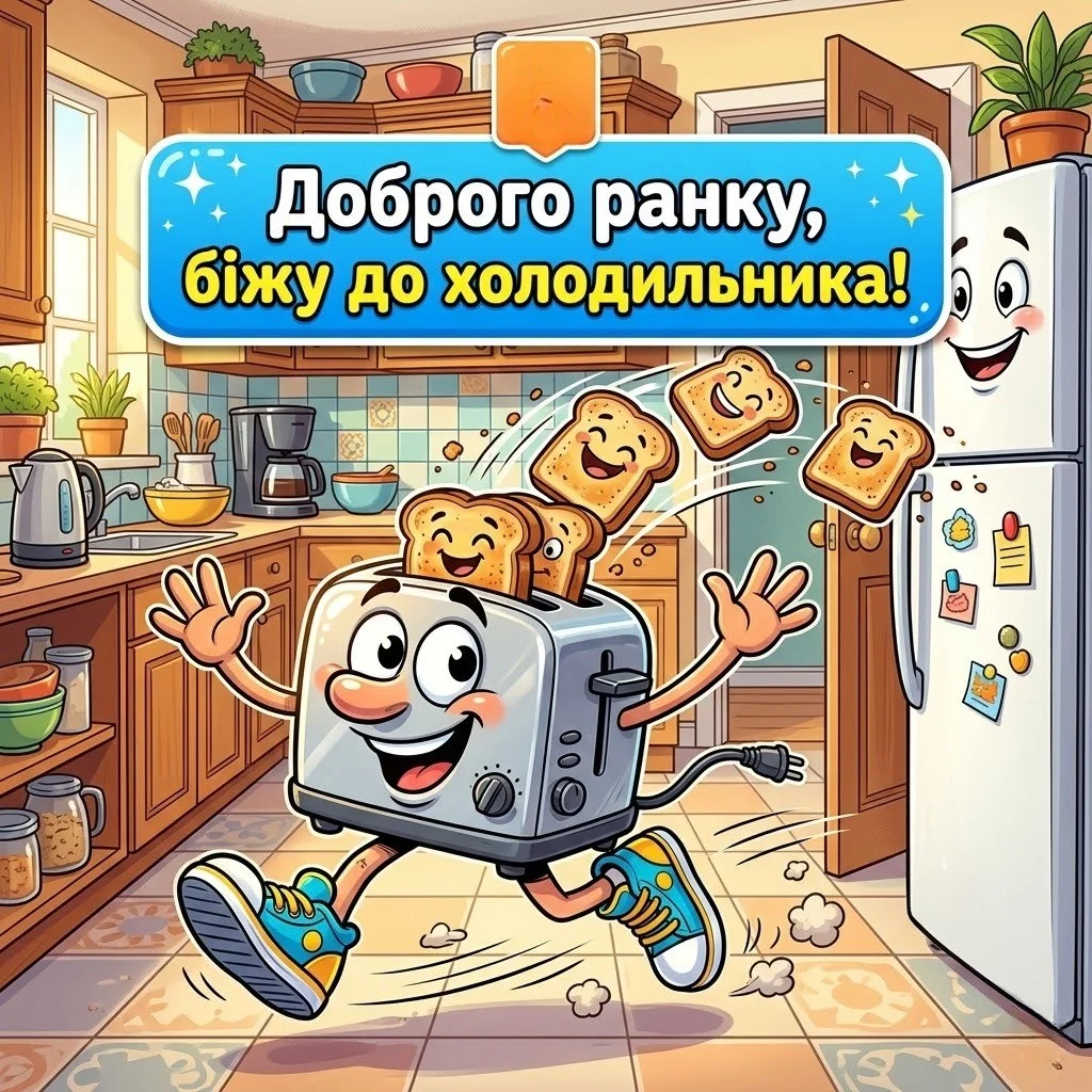 Доброго ранку: прикольні картинки про ранкову пробіжку та бадьорий настрій