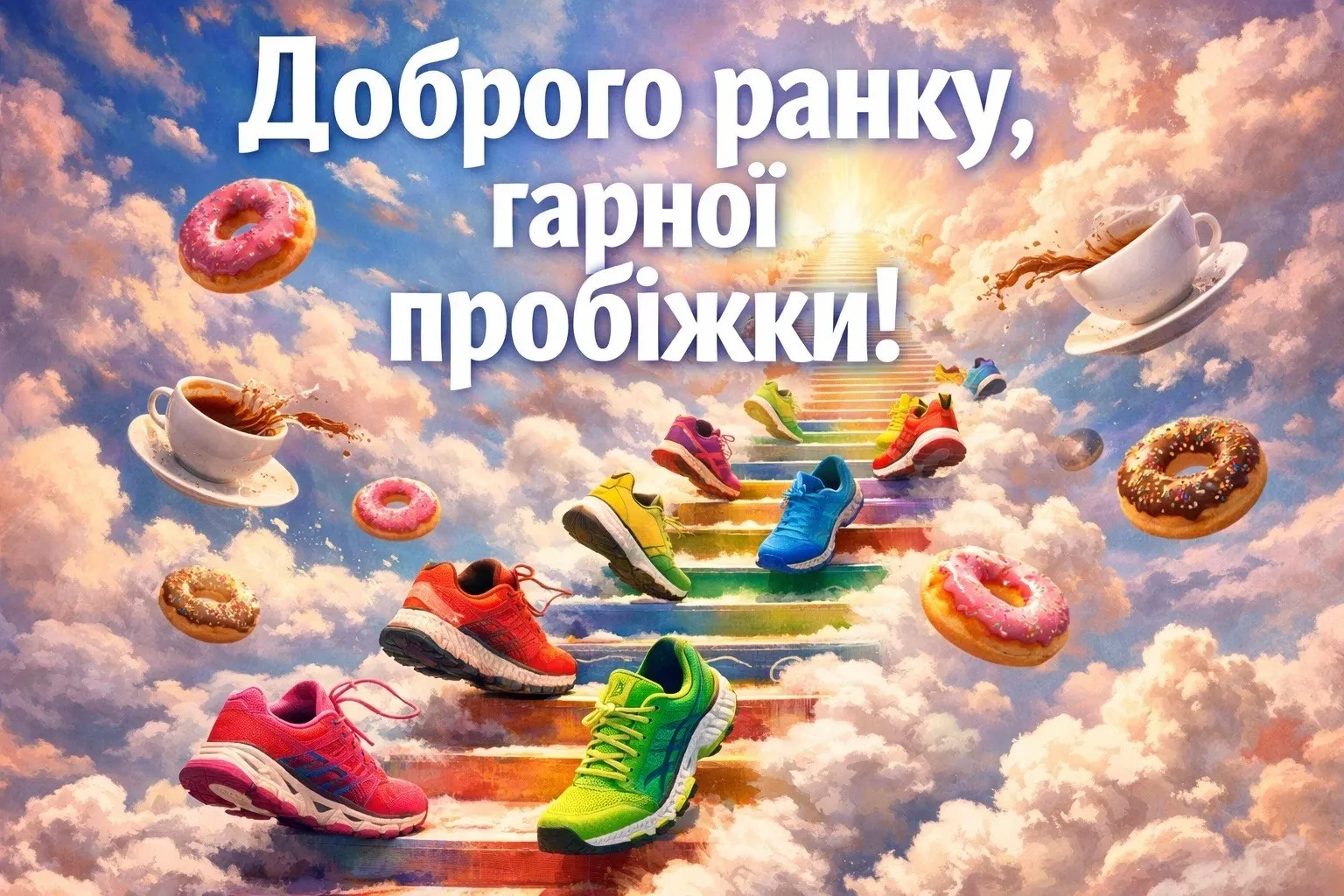 Доброго ранку: прикольні картинки про ранкову пробіжку та бадьорий настрій