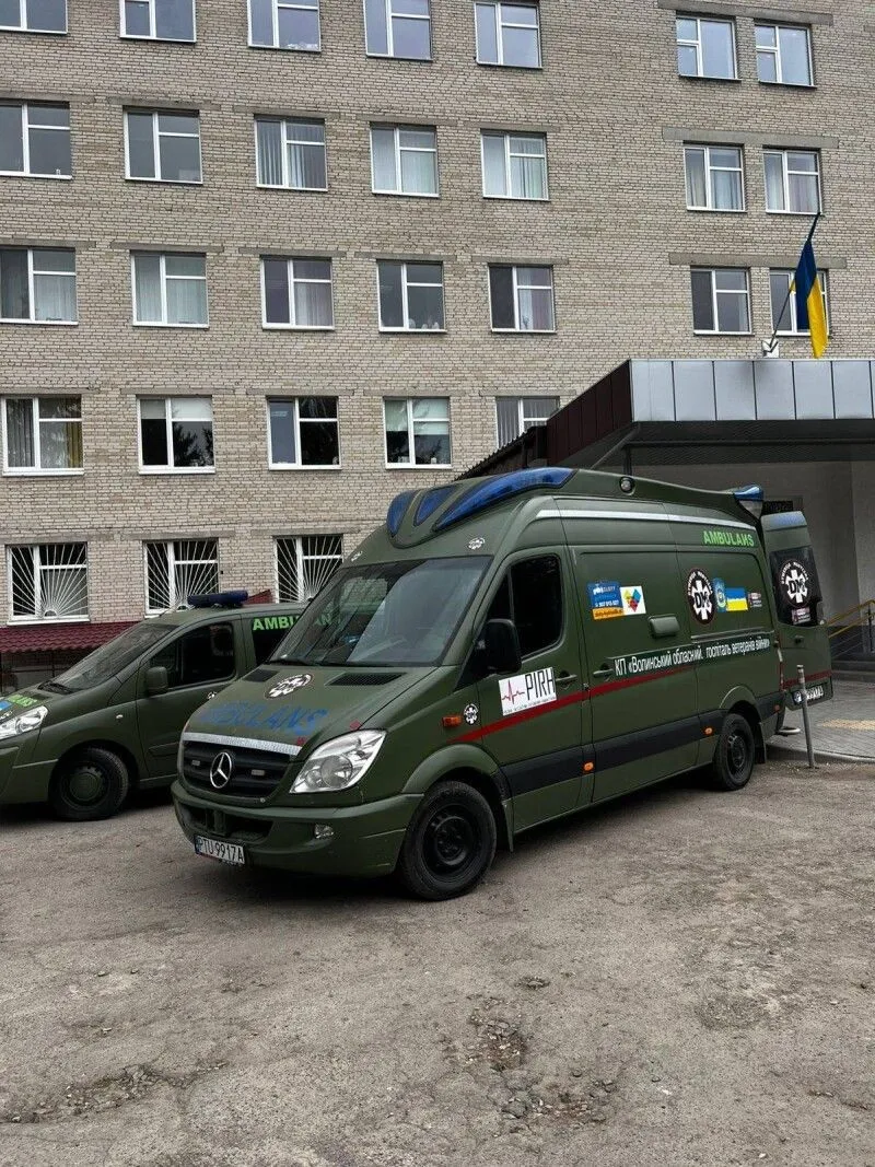 Волинський госпіталь ветеранів отримав сучасну допомогу з Польщі
