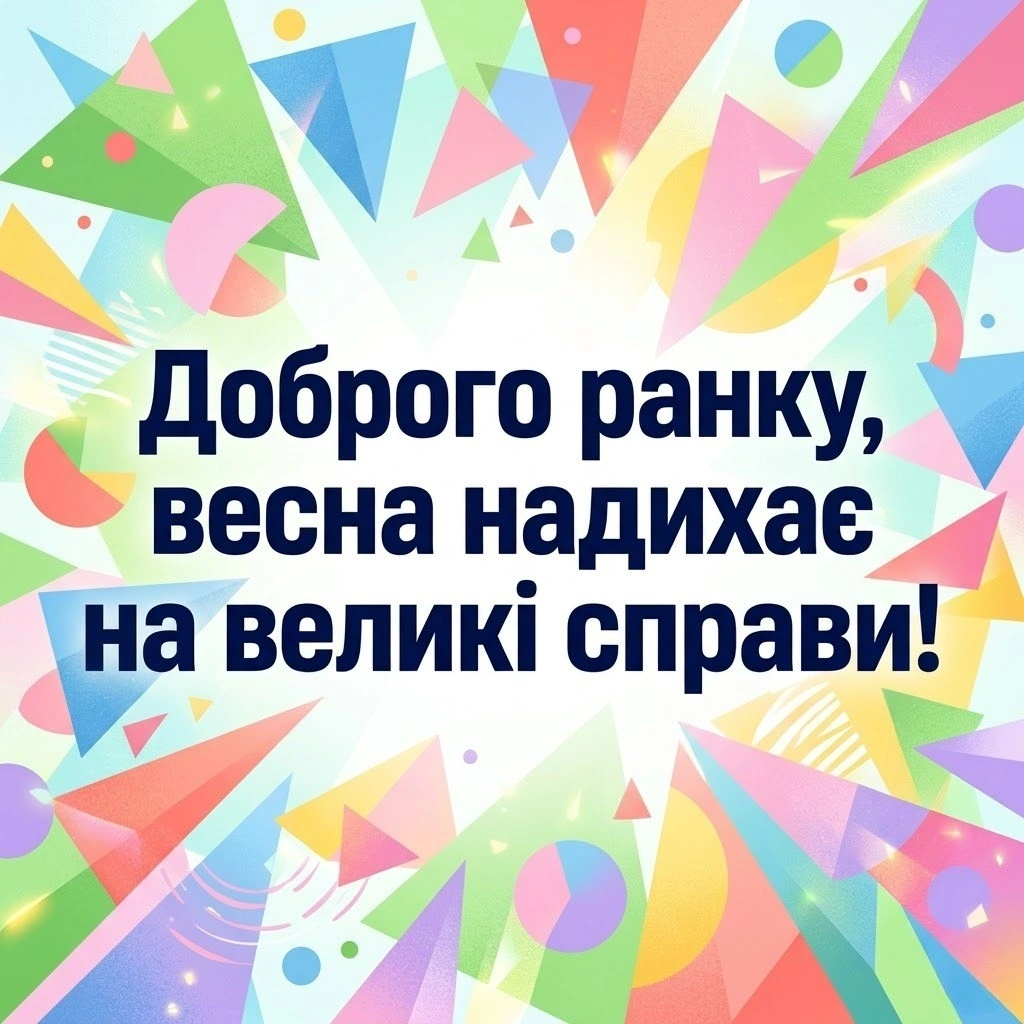 Доброго ранку: весняні картинки та сучасні мотиваційні листівки для гарного настрою