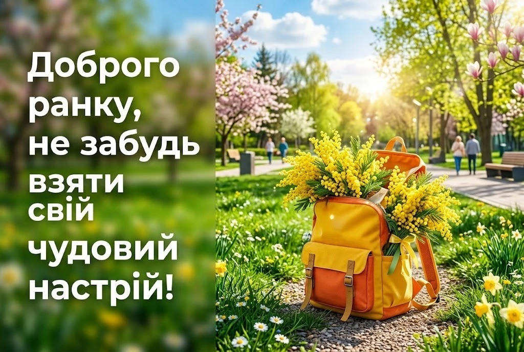 Доброго ранку: весняні картинки та сучасні мотиваційні листівки для гарного настрою