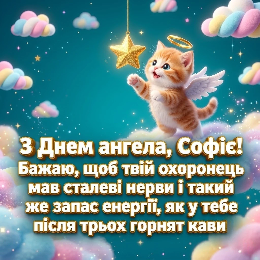 Привітання для Софії з днем ангела: тексти, що наповнюють серце світлом