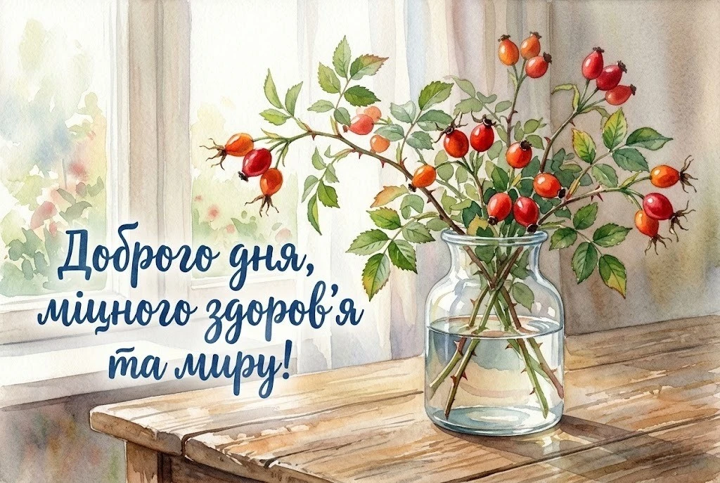 Доброго дня і міцного здоров’я: сучасні українські картинки та щирі побажання