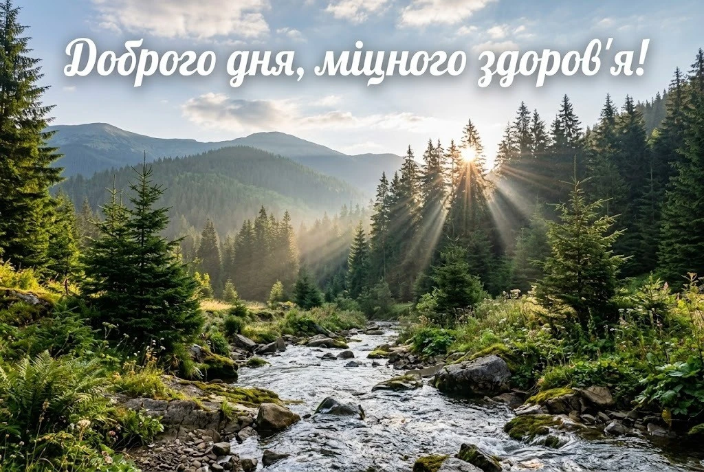 Доброго дня і міцного здоров’я: сучасні українські картинки та щирі побажання