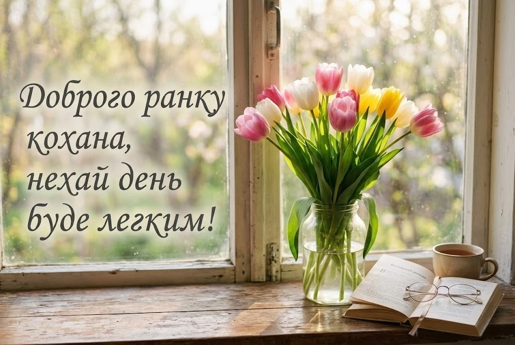 Доброго ранку, кохана: найтепліші картинки та ніжні побажання для особливого початку дня