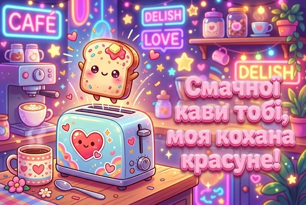 Доброго ранку, кохана: найтепліші картинки та ніжні побажання для особливого початку дня